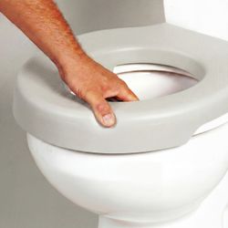 Rehausse WC souple "bleu