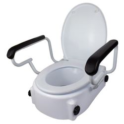 Elevador de WC con brazos abatibles