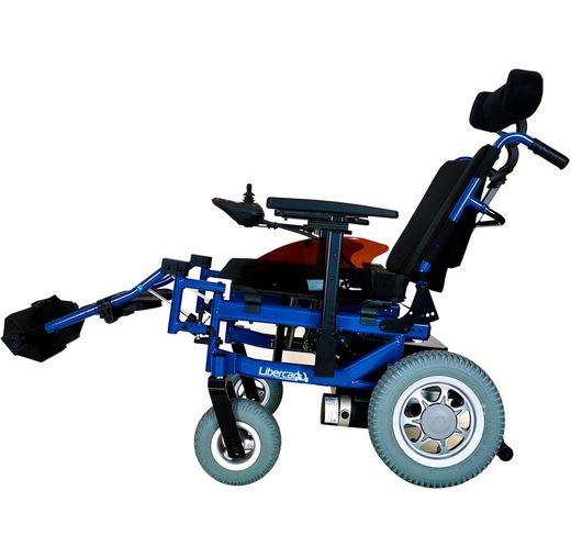 Emblem-Rollstuhl, verstellbarer Sitz und neigbare Rückenlehne