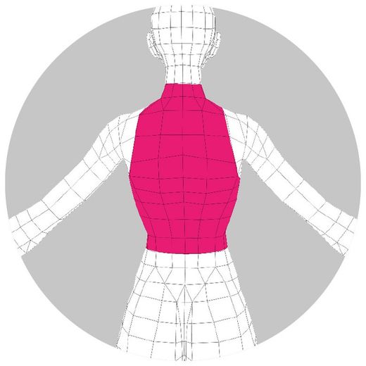 Cervical-dorsale Wärmematte