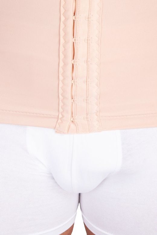 Gaine de liposuccion post-lipoélastique, homme jusqu'aux hanches