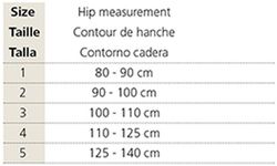 Faja Panty base con refuerzo abdominal, por encima de la rodilla, Mainat