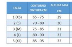 Faja tubular elástica de contención