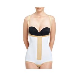 Ceinture de liposuccion abdominale Voe post avec sangles, renforcée et fermeture à agrafes