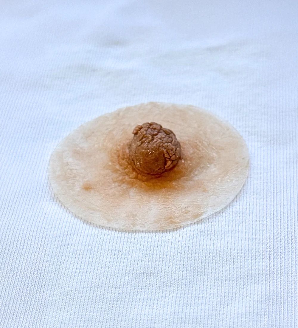 Prótesis de pezon y de areolas Albaricoque / L / Pezon grande