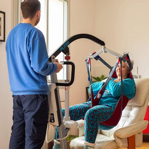 Grue Aupa avec harnais cadeau