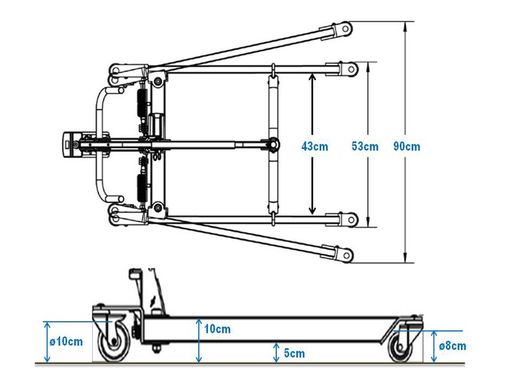Grue électrique Nala + harnais standard M en cadeau