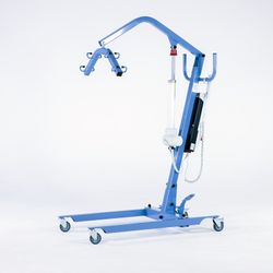 Grúa mini blue flyer con arnés