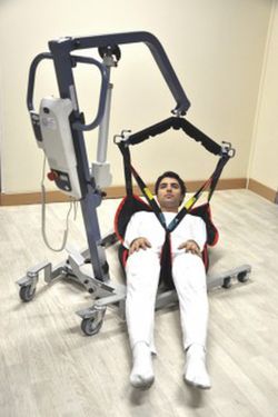 Mini grue "fly" avec harnais