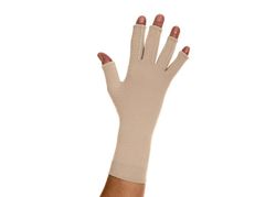 Luva para linfedema em malha plana serial novo design com dedos, Mainat