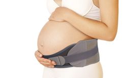 Happymammy faja embarazada gris one size