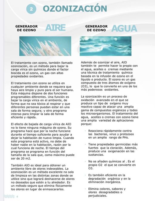 Ionisator und Ozonierung