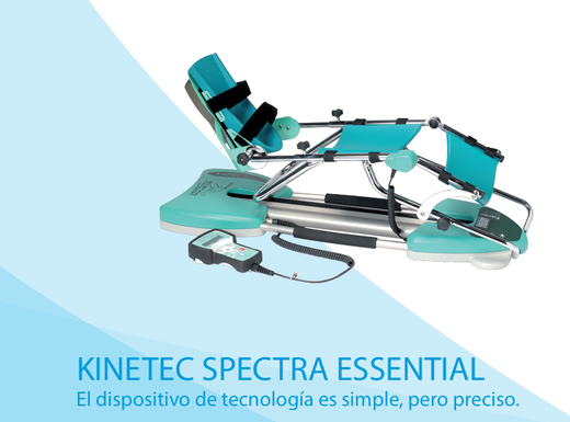 Kineteck Spectra Essential rehabilitador de rodilla y cadera