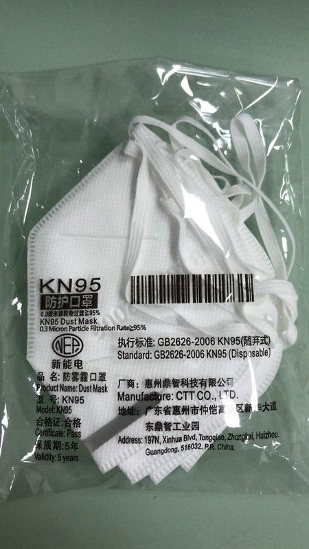 Mascarilla ffp2 /kn95 homologada