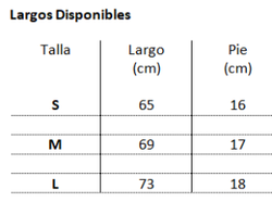 Bas mi-cuisses en tricot plat