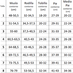 Bas mi-cuisses en tricot plat
