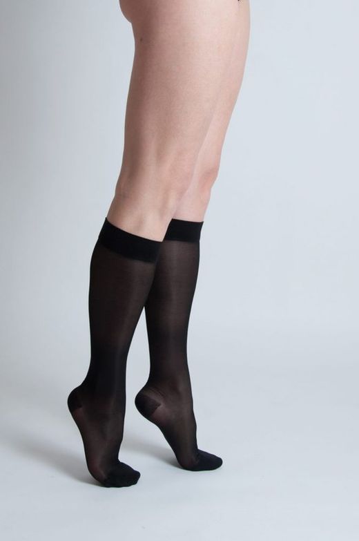 Bas courts classe II easy-on de 22 à 29 mmHg compression normale