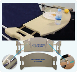 Mesita de cama Extensible