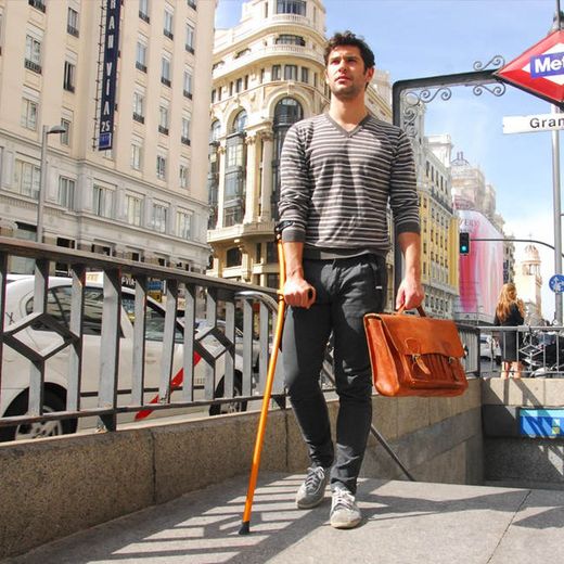 Béquille aluminium ultra légère Indesmed