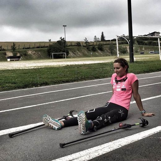 Indesmed Sport Edition Carbonfaser-Krücke