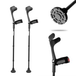 Kmina gepolsterte Aluminiumkrücken, Paar