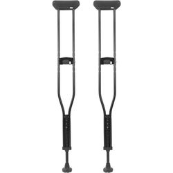 Muletas axilares acolchadas de aluminio, kmina