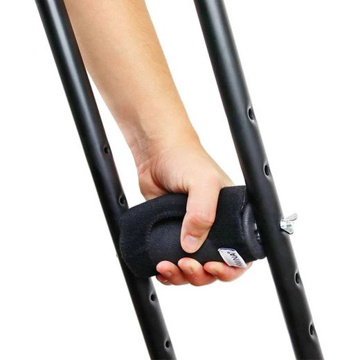 Muletas axilares acolchadas de aluminio, kmina