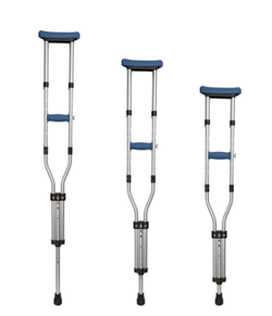Béquilles pliables universelles sous les aisselles (3 tailles en 1)