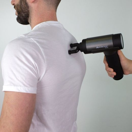 Pistolet de massage musculaire, portable 6 têtes