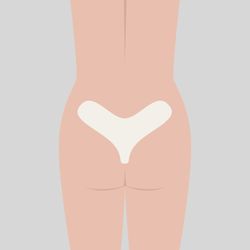 Druckumverteilendes Gelblatt für SACRO - Schachtel mit 1 Einheit