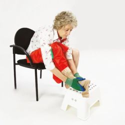 Enfile chaussettes et bas arion slidex pour enfiler et enlever chaussettes ou bas lipo/lipœdème