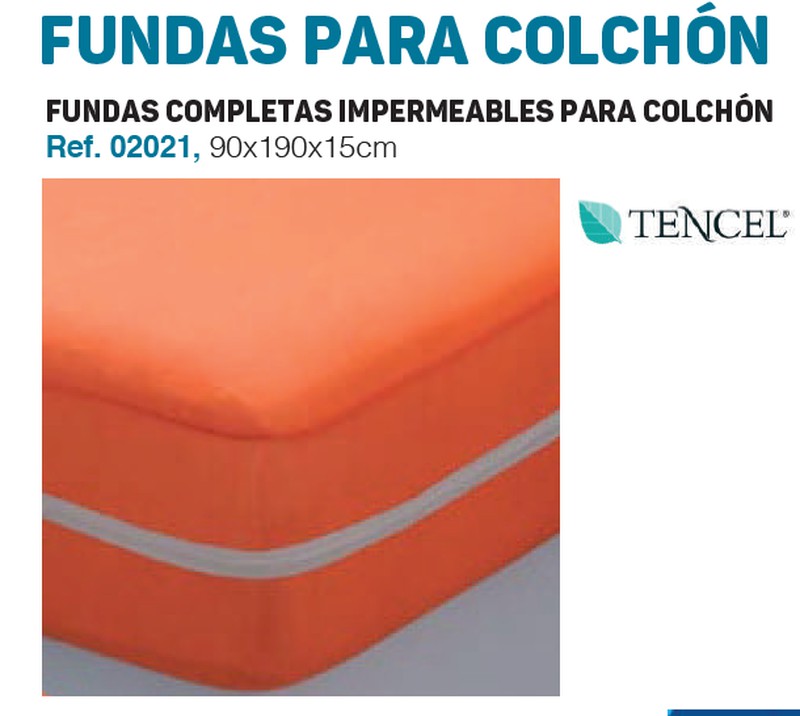 Protector de colchón impermeable 90 x x190 — Ortopedia y Rehabilitación