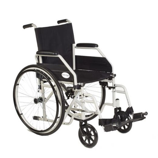 Silla de ruedas de acero ligero rueda 600