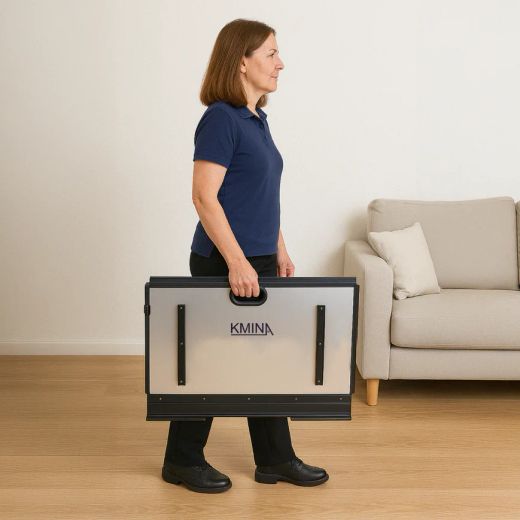 Kmina K10072 Aluminium-Rollstuhlrampe, klappbar