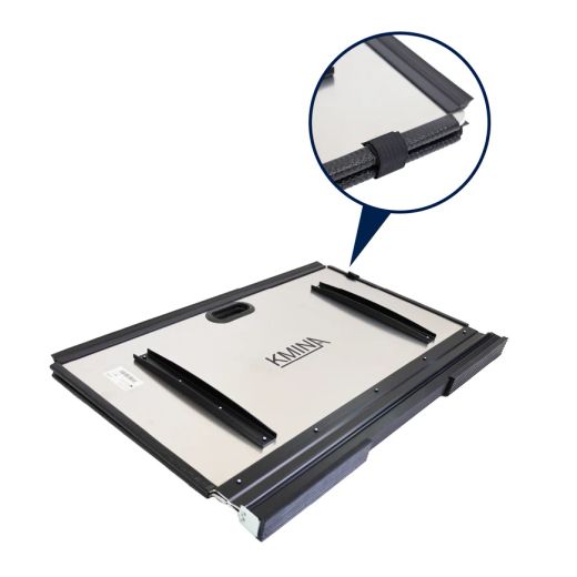 Kmina K10072 Aluminium-Rollstuhlrampe, klappbar