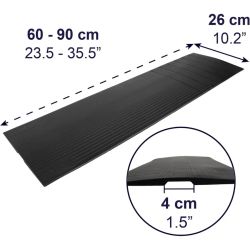 Kmina K10064 Rollstuhlrampe Türschwellenrampe