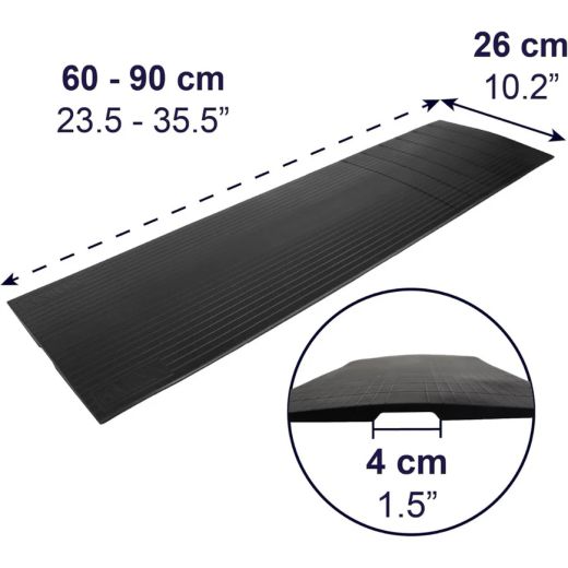 Kmina K10064 Rollstuhlrampe Türschwellenrampe