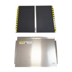 PEPE P10041 Rollstuhlrampe, überwindet Stufen und Bordsteine