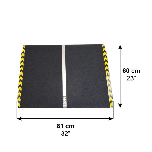 PEPE P10041 Rollstuhlrampe, überwindet Stufen und Bordsteine