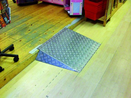 Rampe Ricmar pour seuil de 15 cm de haut. (avant réf. Po6020)