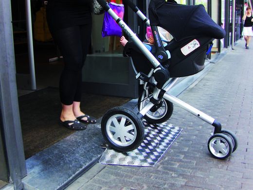 Rampe Ricmar pour seuil de 3 cm de haut. (avant réf. Po6000)