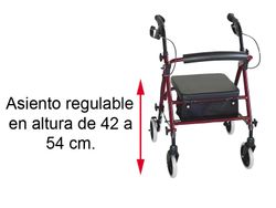 Siège réglable haut-bas Rolator