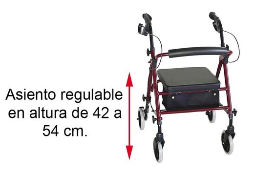 Siège réglable haut-bas Rolator