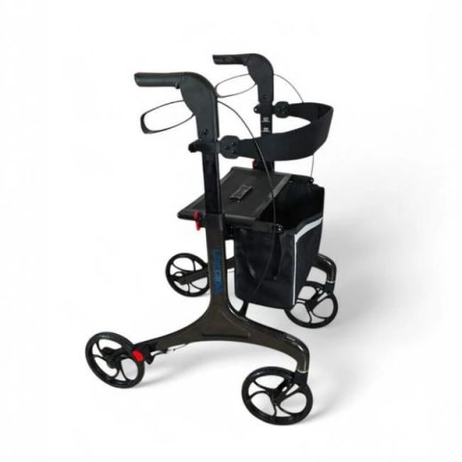Karbon Rollator, Gehwagen aus Kohlefaser