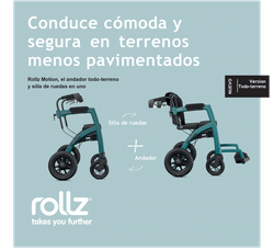 Déambulateur et fauteuil roulant Rollz Motion Performance