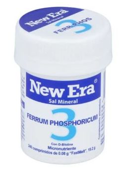 Sales de Schüssler 3 Ferrum Phosphoricum