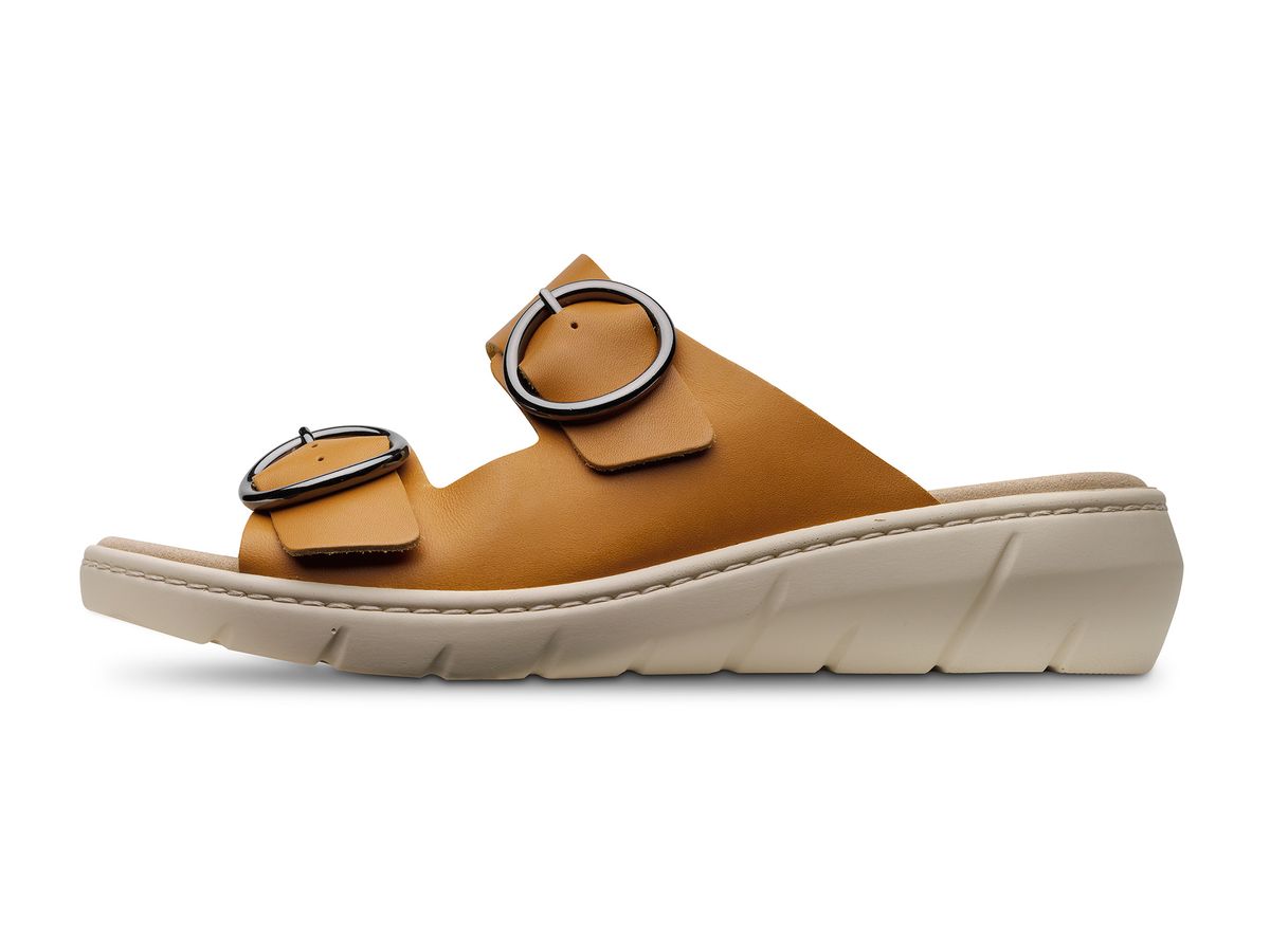 Sandalia de dos tiras Marron / 36