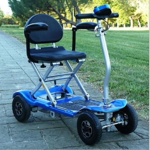 Scooter Bravo libercar, le plus compact et le plus léger, pliable.