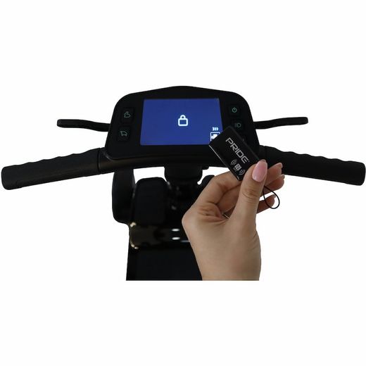 Scooter Gogo Carbon, de Fibra de Carbono, plegable Pride