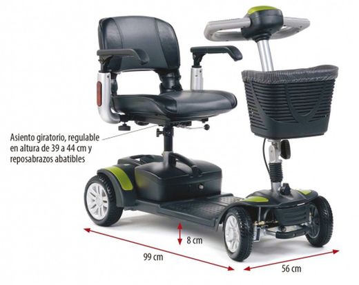 Trottinette eclipse plus 21 ah 4 roues